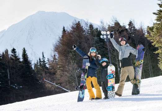 ふじてんスノーリゾート（山梨県内）